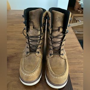 Brunt Marin 8” soft toe boot size 8 men’s 9.5 women’s